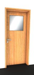 Dvere s klasickou zasklievacou lištou <span>- Klasik</span>